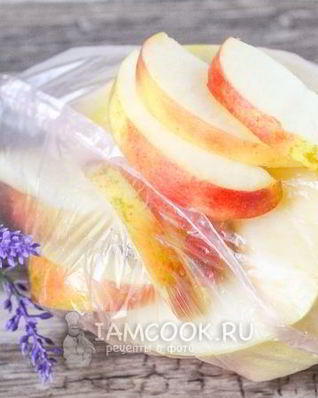 Заморозка яблок на зиму