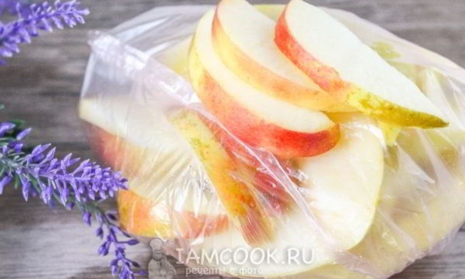 Рецепт заморозка яблок на зиму