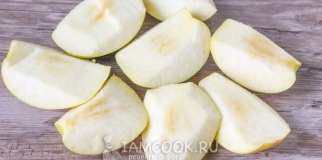 заморозка яблок на зиму