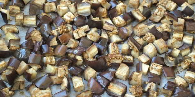 запеченные баклажаны с морковью на зиму