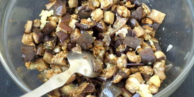 запеченные баклажаны с морковью на зиму