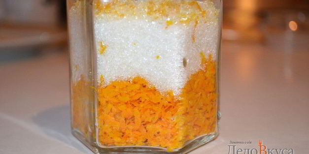 засахаренная и засушенная цедра цитрусовых