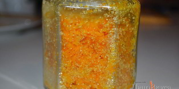 засахаренная и засушенная цедра цитрусовых