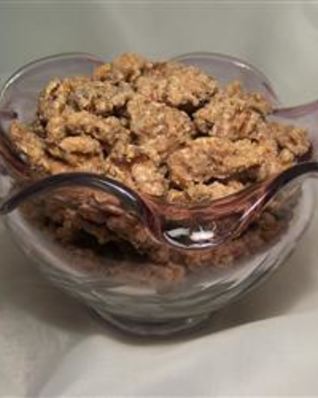 Засахаренные орехи с корицей