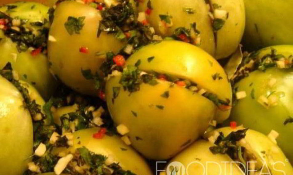 Рецепт зеленые помидоры на зиму