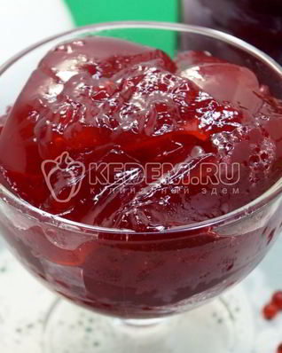 Желе из красной смородины на зиму