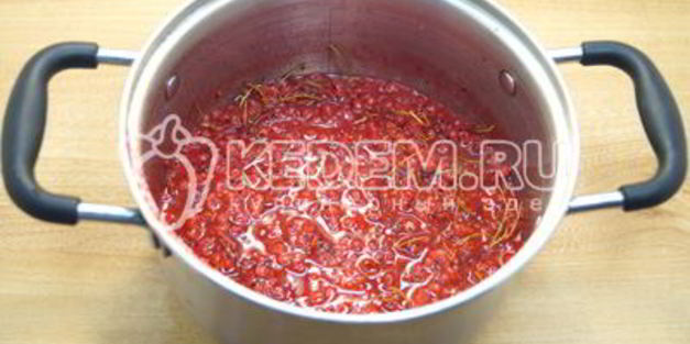 желе из красной смородины на зиму