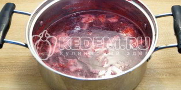 желе из красной смородины на зиму