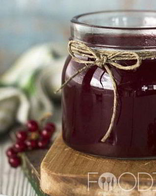 Желе из красной смородины