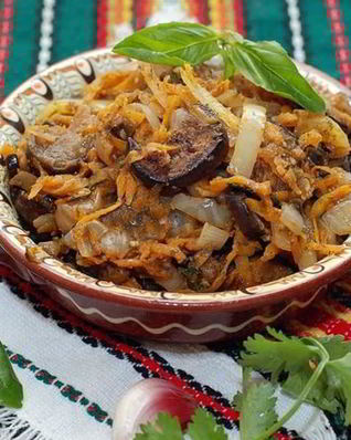 Аджапсандали овощное рагу по-кавказски