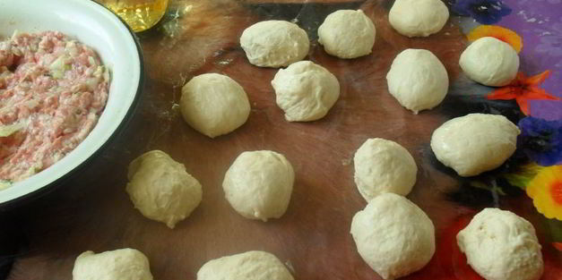беляши с мясом