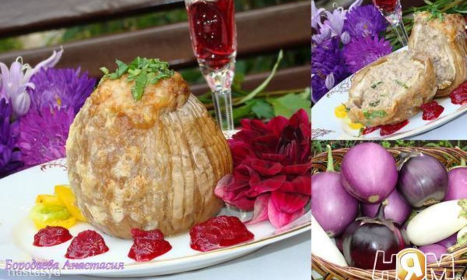 Рецепт бочонки из баклажанов