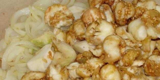 бочонки из баклажанов