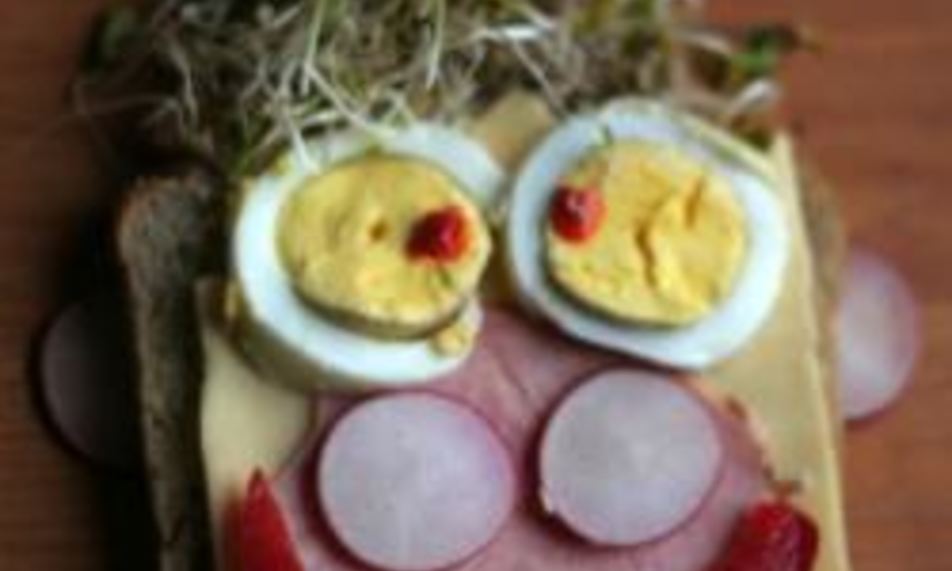 Рецепт бутерброд-человечек