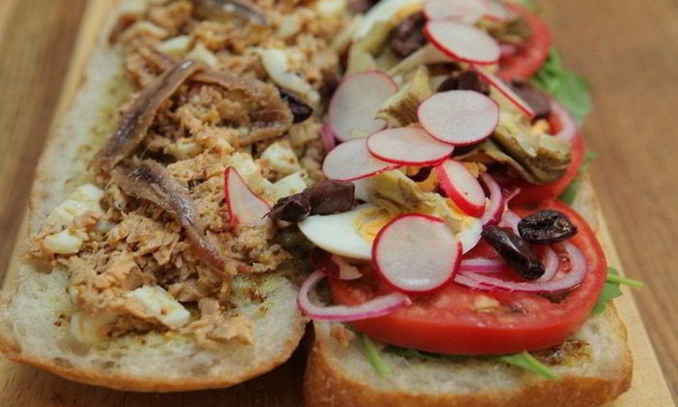 Рецепт бутерброд из ниццы