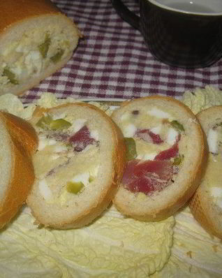 Бутерброд-рулет