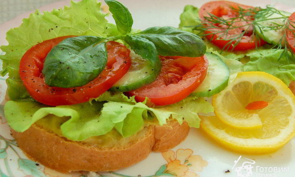 Рецепт бутерброд с авокадо