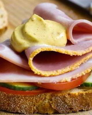 Бутерброд с ветчиной