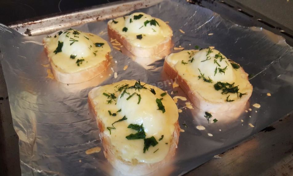 Рецепт бутерброд с яйцом и сыром горячий