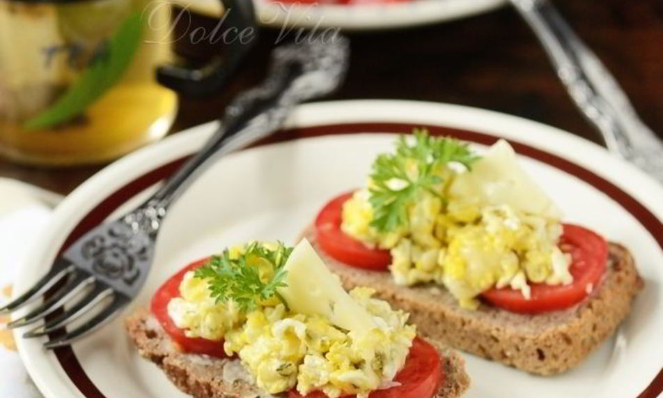 Рецепт бутерброд с яйцом и сыром