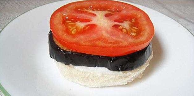 бутерброды с баклажанами