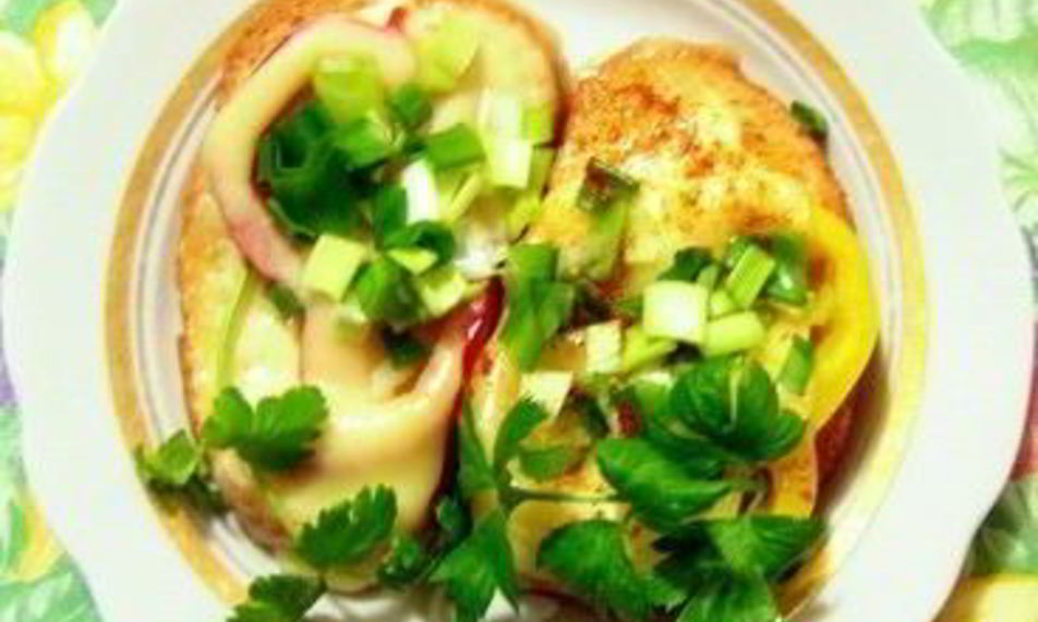 Рецепт бутерброды с болгарским перцем