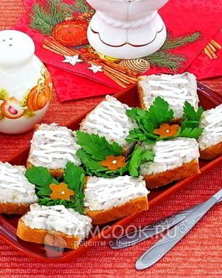 Бутерброды с форшмаком