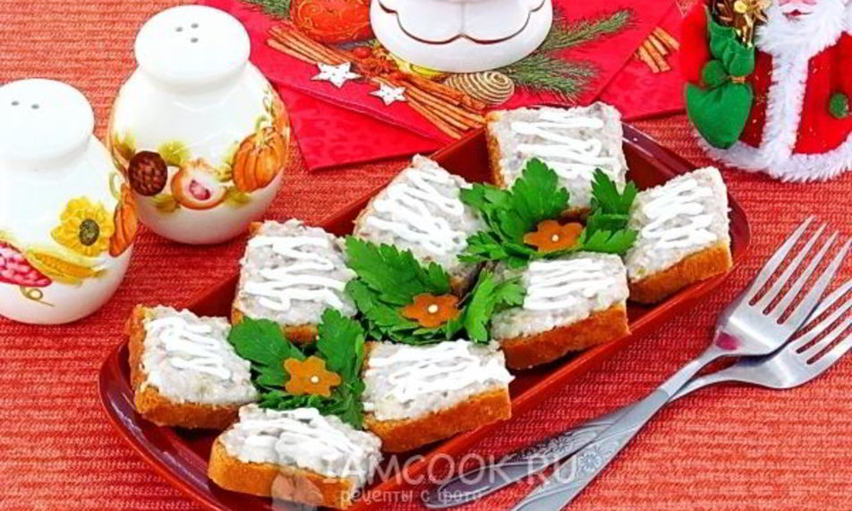 Рецепт бутерброды с форшмаком