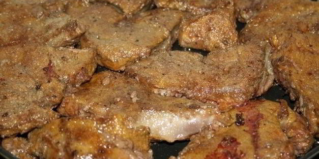 бутерброды с глазированной печенью