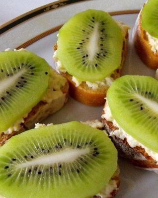 Бутерброды с киви