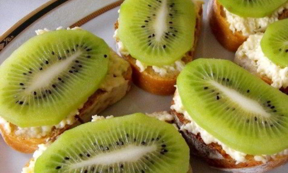 Рецепт бутерброды с киви