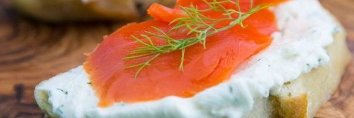 Бутерброды с красной рыбой