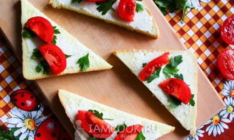 Рецепт бутерброды с крем-сыром