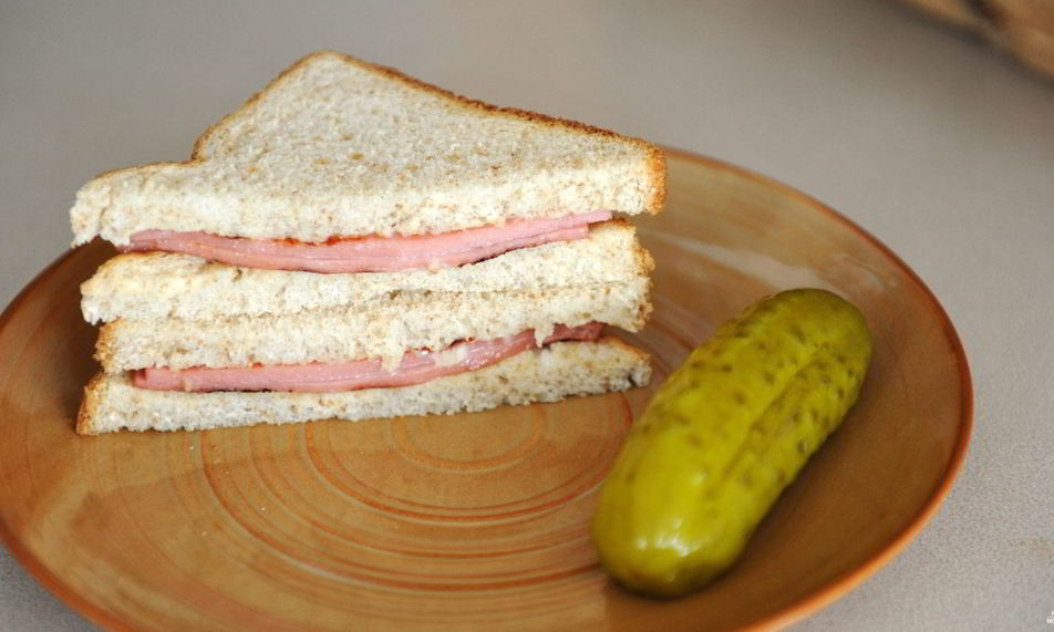 Рецепт бутерброды с вареной колбасой