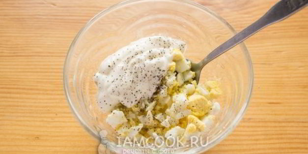 бутерброды с яйцом