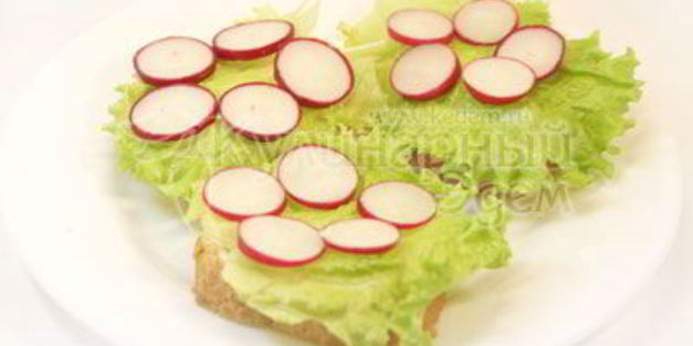 бутерброды цветочки