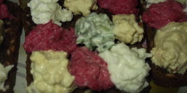 бутерброды закусочные с сельдью