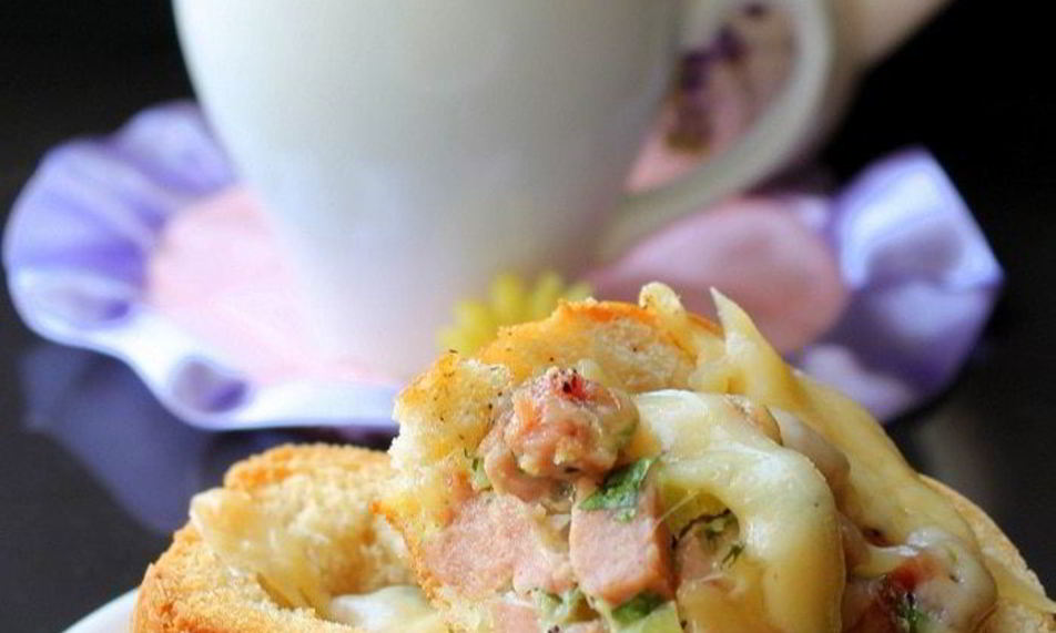 Рецепт горячие бутерброды к завтраку