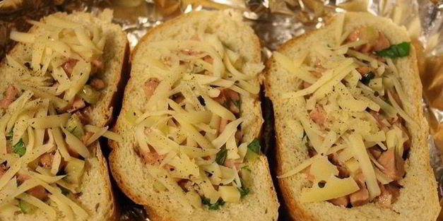 горячие бутерброды к завтраку