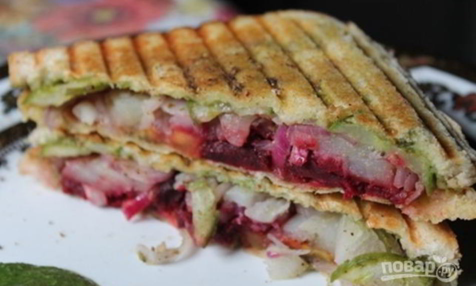 Рецепт горячие бутерброды на завтрак