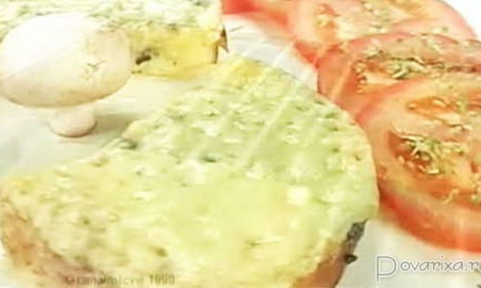 Рецепт горячих бутербродов с анчоусныма маслома