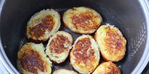 горячие бутерброды с картошкой