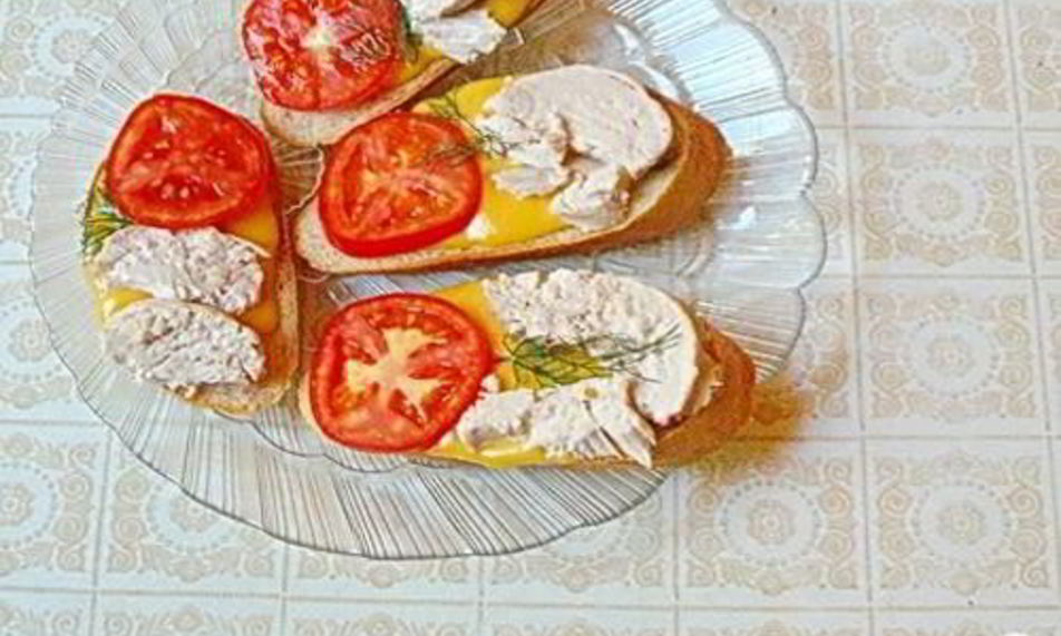 Рецепт горячие бутерброды с курицей