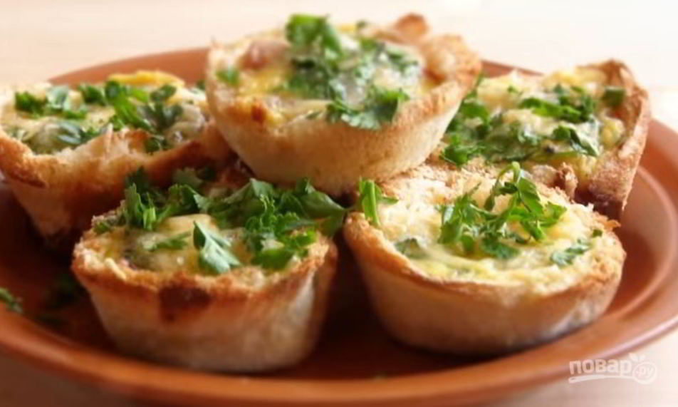 Рецепт горячие бутерброды в духовке