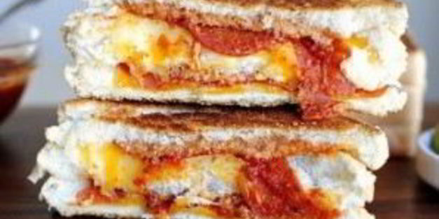 горячие пицца-бутерброды