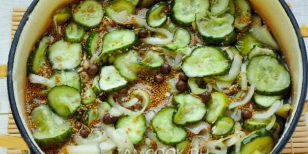 огурцы бутербродные без стерилизации на зиму