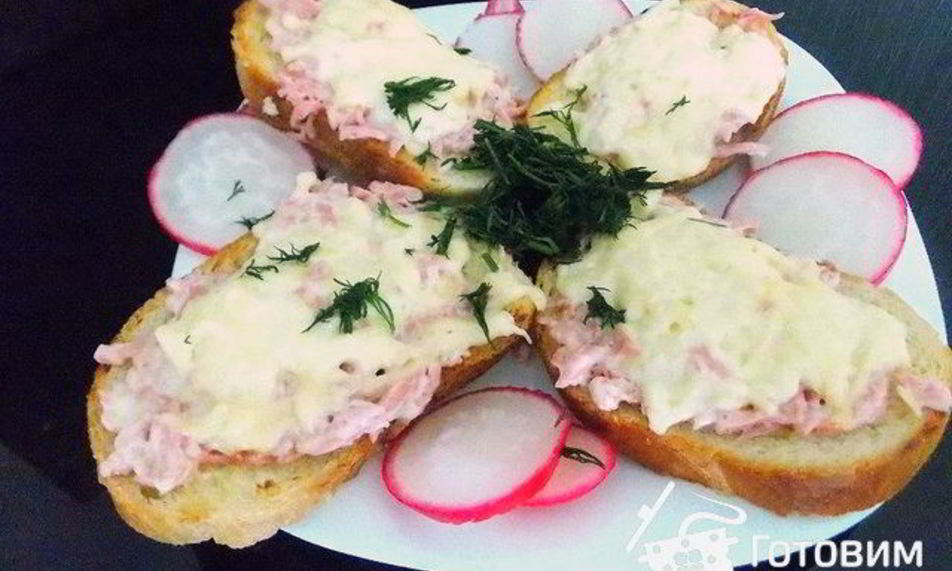 Рецепт перестроечные бутерброды