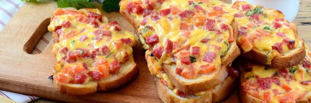 Сочные горячие бутерброды