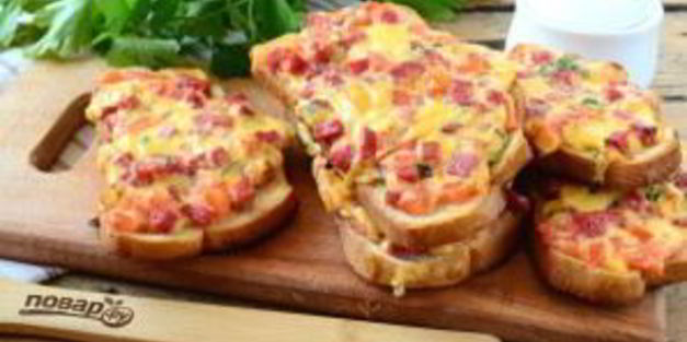 сочные горячие бутерброды