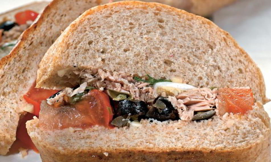 Рецепт закрытые бутерброды с салатом нисуаз